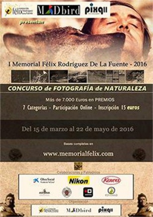 MADbird fair 2016, Concurso de Fotografía «I Memorial Félix Rodríguez de la Fuente»