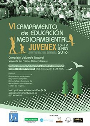Nueva edición Campamento de Educación Medioambiental Juvenex 2016